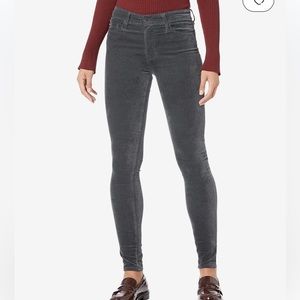 Farrah High Rise Skinny Corduroy